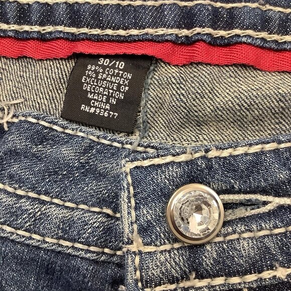 Ana Premium Bootcut Blue Denim Jeans Womens Size 30/10 Blue - Picture 10 of 11